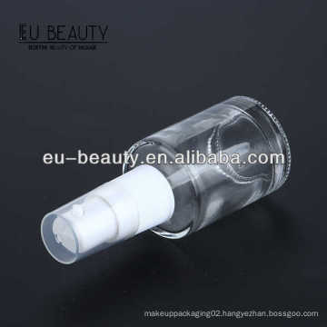 Long Cylinder Clear Glass Bottles 30ml